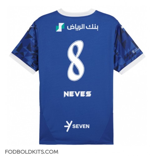 Al-Hilal Ruben Neves #8 Hjemmebanetrøje 2024-25 Kortærmet